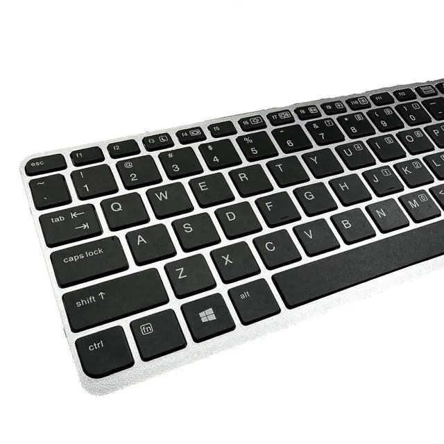 Alt view image 4 of 7 - Laptop Replacement US Layout Keyboard for HP Elitebook 820 G1 G2 825 G1 G2 720 G1 G2 725 G1 G2 US Keyboard Silver 735503-001 776451-001