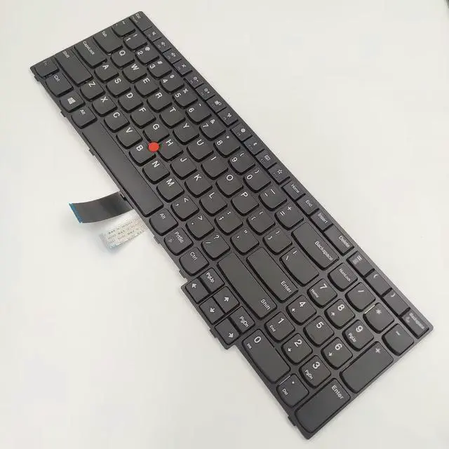 Alt view image 7 of 7 - Laptop Replacement Keyboard for E570 E570C E575 20H5 20H6 20H7 20H8 01AX200 01AX160 SN20K93368 01AX120 SN5357 PK1311P3A00