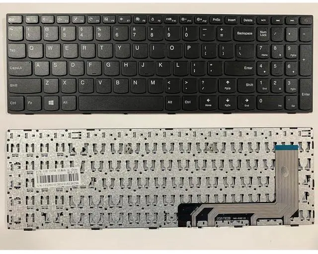 Main image of Laptop Replacement Keyboard for 110-15ISK 110-15IBK 110-17ACL 110-17IKB 110-17ISK US Keyboard 5N20L25877 5N20L25928 5N20L25958 PK131NT3A00