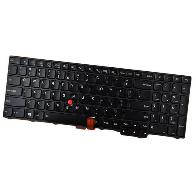 Alt view image 5 of 7 - Laptop Keyboard for Lenovo Thinkpad Edge E531 E540 L540 T540P T550 T560 P50S US Layout Replacement Backlit Black