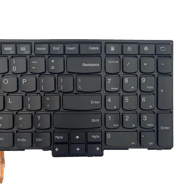 Alt view image 4 of 7 - Laptop Keyboard for Lenovo Thinkpad Edge E531 E540 L540 T540P T550 T560 P50S US Layout Replacement Backlit Black