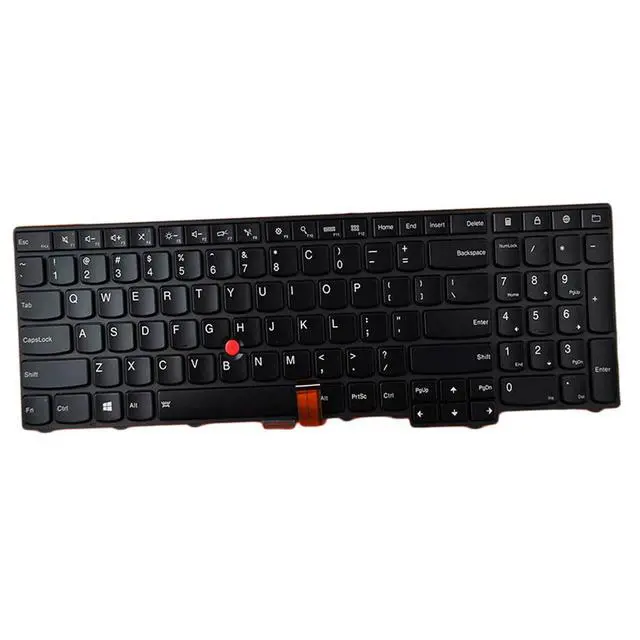 Alt view image 7 of 7 - Laptop Keyboard for Lenovo Thinkpad Edge E531 E540 L540 T540P T550 T560 P50S US Layout Replacement Backlit Black