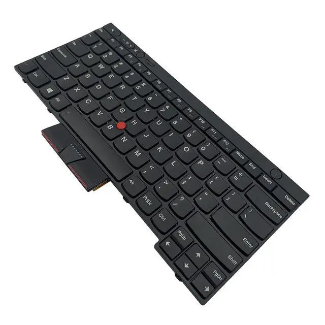 Alt view image 5 of 7 - Laptop Keyboard for Lenovo IBM ThinkPad T430 T430S T430I X230 X230T X230I T530 W530 US Layout Replacement No Backlit Black