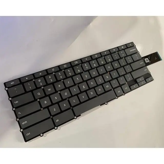 Alt view image 5 of 6 - Laptop Replacement Keyboard US for Lenovo Yoga C340-14 C340-14API C340-14IML C340-14IWL No TrackPoint No Backlit