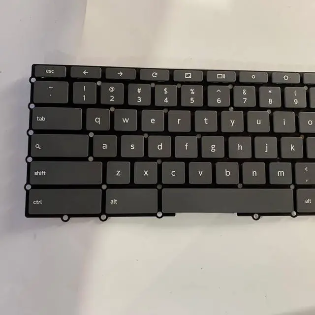 Alt view image 3 of 6 - Laptop Replacement Keyboard US for Lenovo Yoga C340-14 C340-14API C340-14IML C340-14IWL No TrackPoint No Backlit