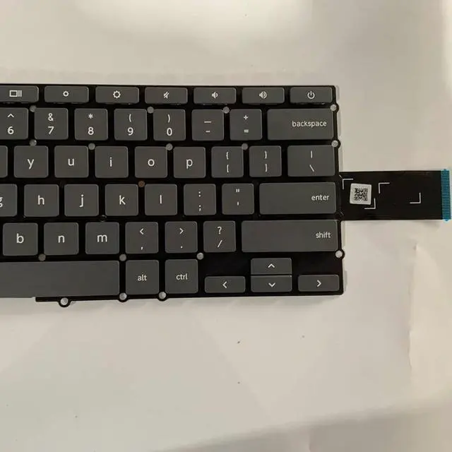 Alt view image 4 of 6 - Laptop Replacement Keyboard US for Lenovo Yoga C340-14 C340-14API C340-14IML C340-14IWL No TrackPoint No Backlit