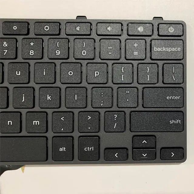 Alt view image 5 of 7 - Laptop Replacement Keyboard US for Dell Chromebook 11 3100 5190 No TrackPoint No Backlit