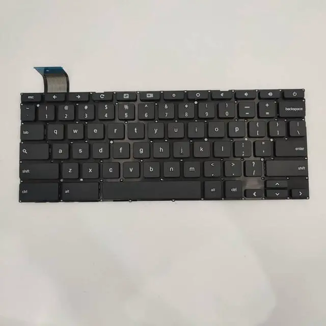 Alt view image 2 of 7 - Laptop Replacement Keyboard US for ASUS Chromebook C201 C201P C201PA C202 C202S C202SA No TrackPoint No Backlit