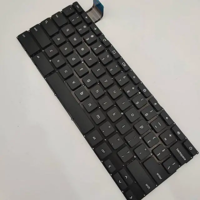 Alt view image 7 of 7 - Laptop Replacement Keyboard US for ASUS Chromebook C201 C201P C201PA C202 C202S C202SA No TrackPoint No Backlit
