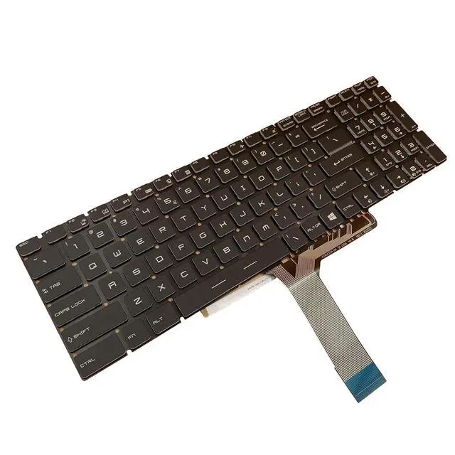 Alt view image 2 of 7 - Laptop Replacement US Layout Colorful Backlight Keyboard for MSI GE62 GS60 GS70 GS72 GE72 GT72 MS-1772 MS-16u6 Series Part Number V143422AK1 19000184