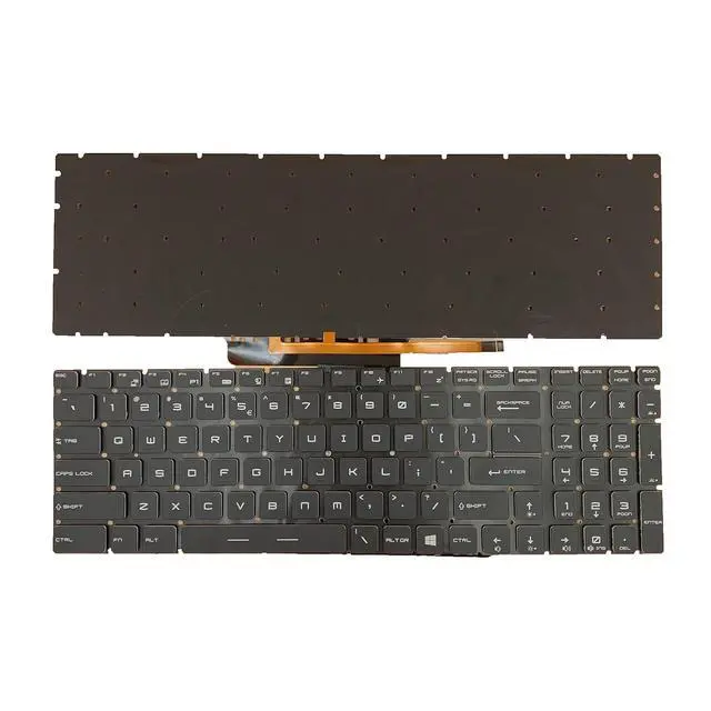 Alt view image 7 of 7 - Laptop Replacement US Layout Colorful Backlight Keyboard for MSI GE62 GS60 GS70 GS72 GE72 GT72 MS-1772 MS-16u6 Series Part Number V143422AK1 19000184