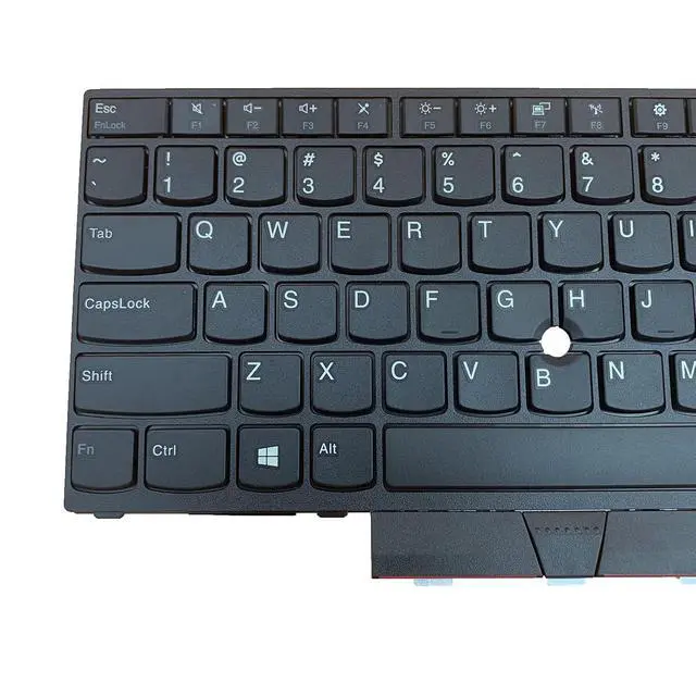 Alt view image 7 of 7 - Laptop Replacement US Layout No Pointer Keyboard for Lenovo for IBM Thinkpad L14 gen 1 5N20W67796 5N20W67832 for 5N20W67760 for 5N20W67785 5N20W67857 5N20W67821 DH54T DS71T M51T
