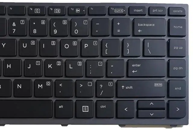 Alt view image 2 of 6 - Laptop Replacement US Layout with Backlight Keyboard for HP ZBook Studio G3 G4 Mobile 841681-001 841681-171 SG-80910-XUA PK131C41A00 NSK-CY1BC, PK131C42A00 SN7143BL
