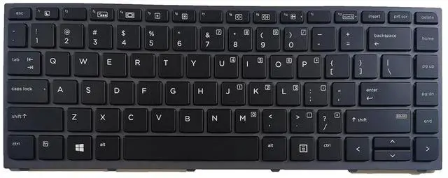 Alt view image 6 of 6 - Laptop Replacement US Layout with Backlight Keyboard for HP ZBook Studio G3 G4 Mobile 841681-001 841681-171 SG-80910-XUA PK131C41A00 NSK-CY1BC, PK131C42A00 SN7143BL