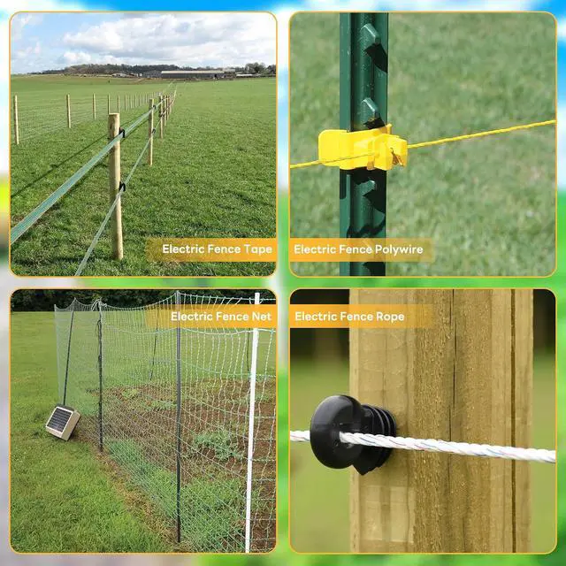 Alt view image 3 of 7 - Electric Fence Tester, Digital Electric Fence Tester and Fault Finder, 200V to 15,000V Pulse Voltage Checker Meter, Backlit LCD Display, Beep Alarm