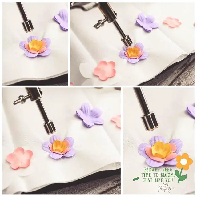 Alt view image 5 of 7 - 110V Fabric Flower Maker Set, Electric Artificial Flower Clover Soldering Iron with 17x Iron & Brass Fake Flower Making Tools Kit, Unreal Flowers Making Kit