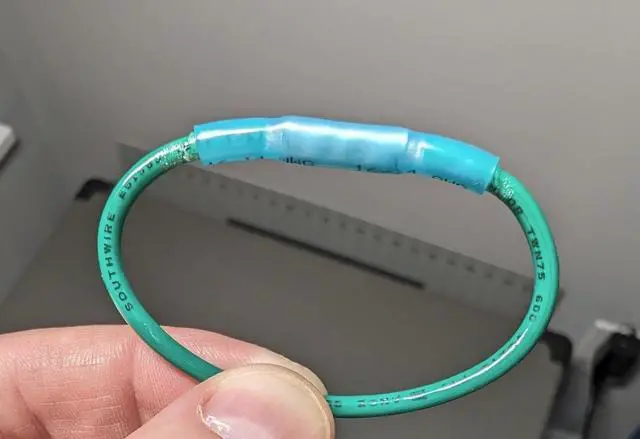 Alt view image 7 of 7 - 500PCS Heat Shrink Butt Connectors, Butt Splice Connector, Wire Connectors Kit, Solder Connectors, Insulated Crimp Splice Connector AWG16-14, 0.8mm Thick Copper