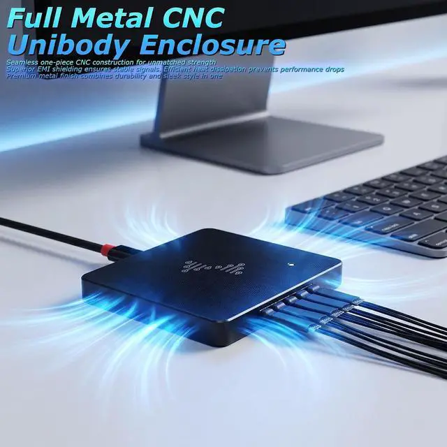 Alt view image 4 of 7 - USB Logic Analyzer, 16 Channels, 400MHz Sampling Rate, 16G Sampling Depth, 256Mbits Memory, USB 2.0 Interface for PC Analysis on WinXP/10 Mac OS Linux (DSLogic Plus)