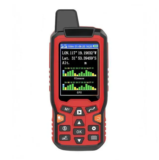 Main image of ZL180 Handheld GPS Surveying Equipment, High Precision GPS Land Meter, Professional Land Surveying Equipment with LCD Backlight Screen for Garden Farmland Forest Parking Area Distance Measurement