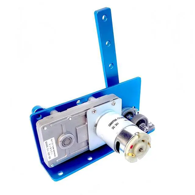 Alt view image 5 of 7 - DC 24V Reciprocating Swing Motor, Adjustable 20-120° Variable Speed 90RPM Electric Motor for Automatic Hammock Rocker Swing Pusher Dynamic Advertising DIY Design