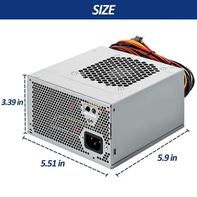 Alt view image 7 of 7 - Upgraded HU460AM-01 WC1T4 D460AM-03 460W Power Supply Compatible with Dell XPS 7100 8000 8100 8300 8500 8700 8900 8910 8920 8930 Alien-Ware Aurora R5 R6 R7