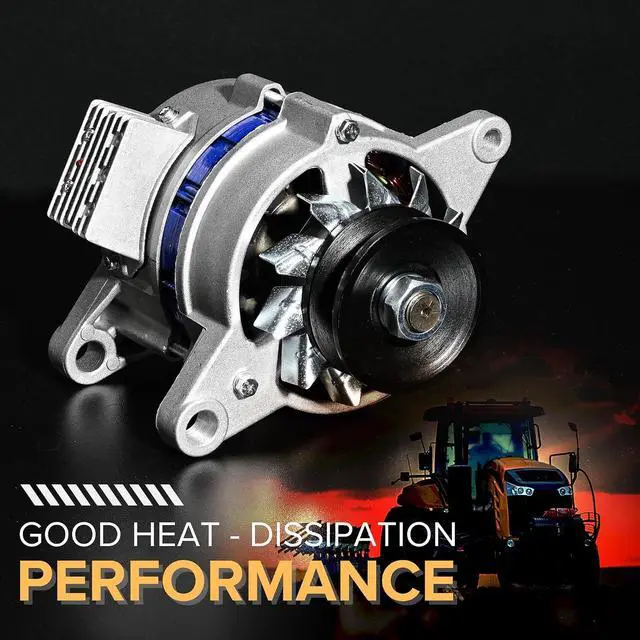 Alt view image 5 of 7 - Permanent Magnet Alternator Generator, VQP Permanent Magnet Synchronous Generator, 1200W 12V to 14V Low RPM Alternator, AC Charging & Lighting PMA, Built-in Voltage Stabilizer