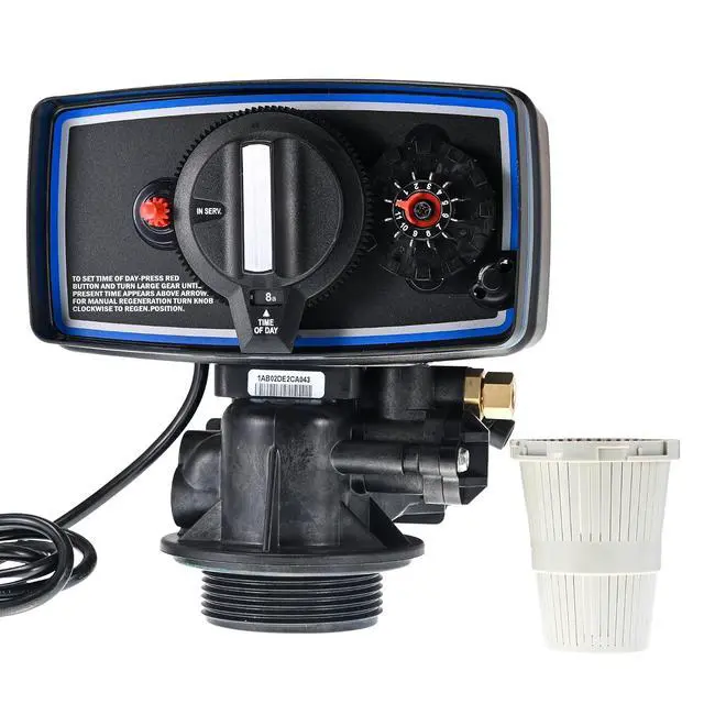Alt view image 4 of 7 - Water Softener Control Valve, Water Softener Head 5600, 12 Day Timer Control Valve, 110V US Plug