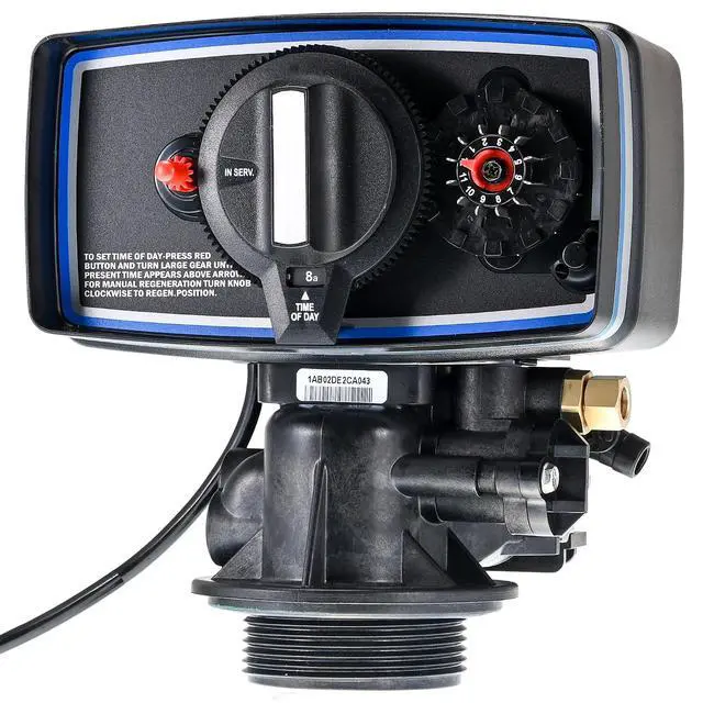 Alt view image 7 of 7 - Water Softener Control Valve, Water Softener Head 5600, 12 Day Timer Control Valve, 110V US Plug