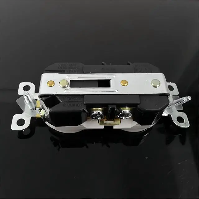 Alt view image 6 of 7 - Nema 6-20 Duplex Receptacle Outlet, 20 Amp 250 Volt Electrical White Outlets, Industrial Grade Wall Light Switch 2 Pole 3 Wire NEMA 6-20R/NEMA 6-15R (10 Pack)