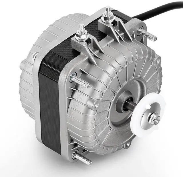 Alt view image 2 of 7 - YZF10-20 Fan Motor, AC 120V 60HZ 10/55W 0.8A 1550 r/min, Shaded Pole Condenser Fan Motor for Small Ventilation Equipment, Refrigeration Equipment, Radiator, Evaporator, Freezer