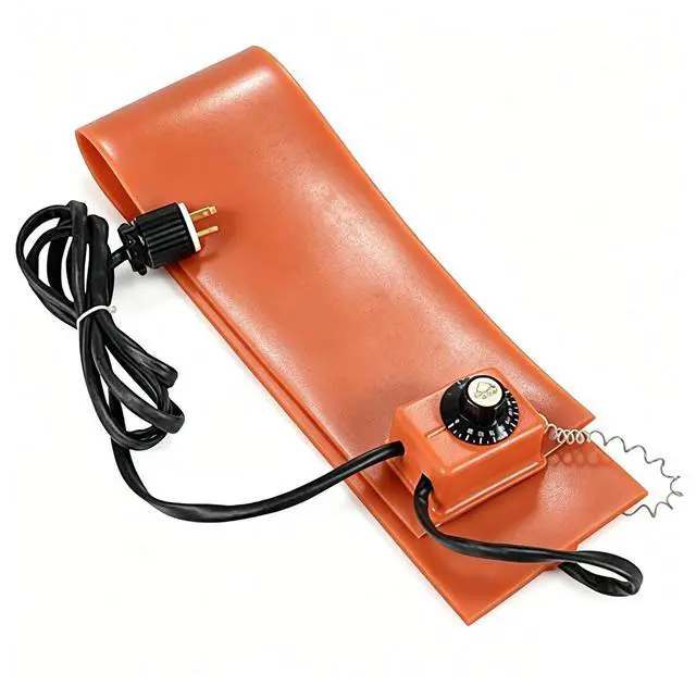 Main image of Metal Drum Heater for 55 Gallon Barrel, 110V Bucket Heater for Metal Oil Drum, Heating Band with Adjustable Thermostat, Heavy Duty Silicone Rubber Grease Keg Honey Pail Heater (68.5" x 5")