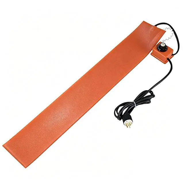 Alt view image 7 of 7 - Metal Drum Heater for 55 Gallon Barrel, 110V Bucket Heater for Metal Oil Drum, Heating Band with Adjustable Thermostat, Heavy Duty Silicone Rubber Grease Keg Honey Pail Heater (68.5" x 5")