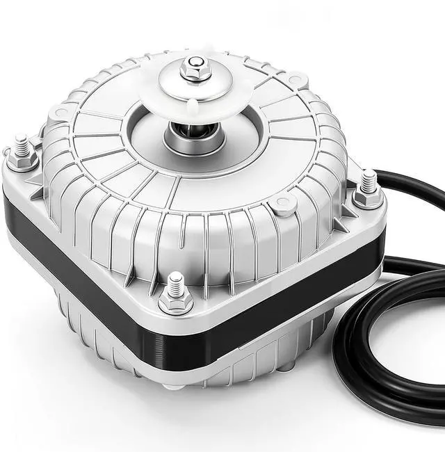 Main image of YZF18-25 AC Fan Motor, 120V 60HZ 18W 1.01A 1550 r/min, Fan Motor with 4 Shaded Poles & Single Phase for Small Ventilation Equipment, Condenser, Evaporator, Radiator and Other Cooling Equipment