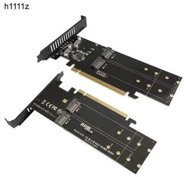 Main image of iHyper m.2 X16 TO 4X NVME PCIE3.0 GEN3 X16 TO 4*NVME RAID CARD PCI-E VROC CARD RAID Hyper M.2X16 M2X16 4X X4 NVME*4 RAID Mining