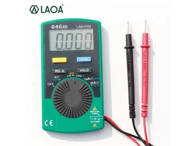 Alt view image 4 of 7 - First picture~ Digital Multimeter AC/DC Ammeter Voltmeter Ohm portable Meter voltage meter Clamp Multimeter probe professional Tools(Blue LA814104 )