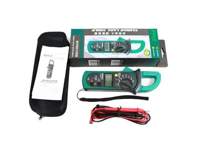 Alt view image 5 of 7 - First picture~ Digital Multimeter AC/DC Ammeter Voltmeter Ohm portable Meter voltage meter Clamp Multimeter probe professional Tools(Blue LA814104 )