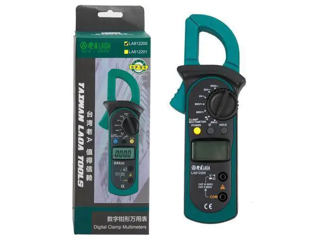 Alt view image 7 of 7 - First picture~ Digital Multimeter AC/DC Ammeter Voltmeter Ohm portable Meter voltage meter Clamp Multimeter probe professional Tools(Blue LA814104 )