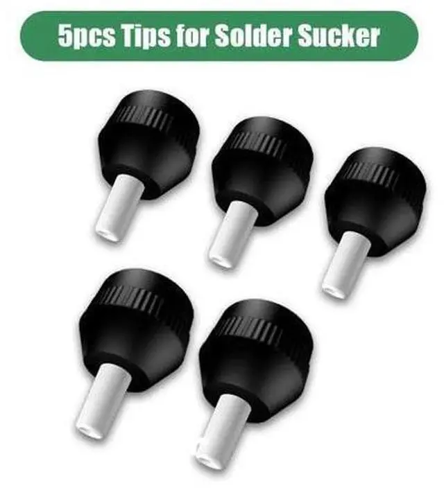 Main image of First picture~ powerful Desoldering pump Suction Tin Sucker pen Vacuum Soldering Iron Desolder Gun plastic Removal Hand Welding Tool(Red cs TiP s )