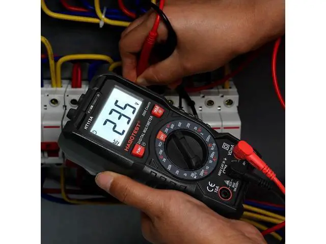 Alt view image 3 of 6 - First picture~ HT113A 600V 10A Digital Multimeter Tester professional Multitester DMM Ohm AC DC Voltage Current Battery Tester()