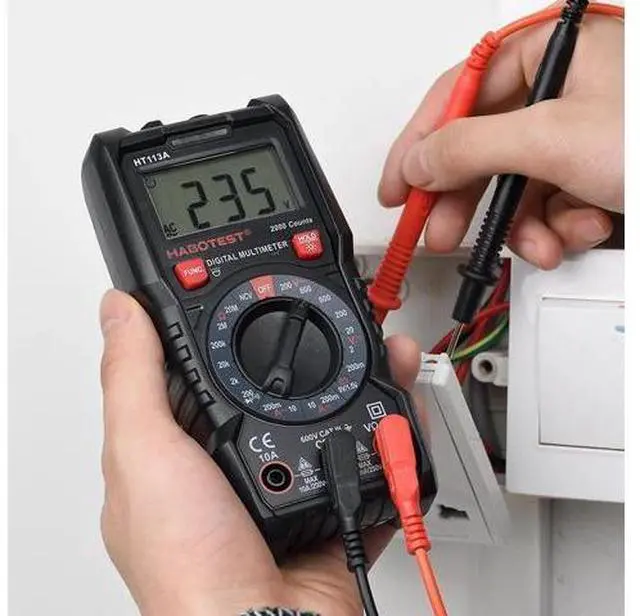 Main image of First picture~ HT113A 600V 10A Digital Multimeter Tester professional Multitester DMM Ohm AC DC Voltage Current Battery Tester()