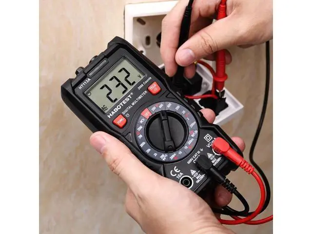 Alt view image 5 of 6 - First picture~ HT113A 600V 10A Digital Multimeter Tester professional Multitester DMM Ohm AC DC Voltage Current Battery Tester()