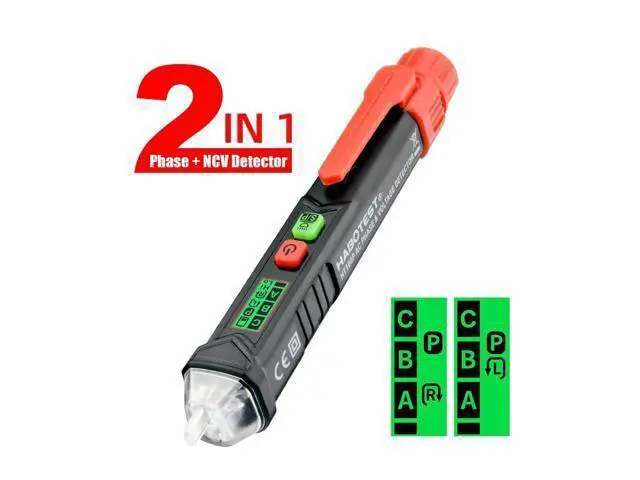 Alt view image 7 of 7 - First picture~Smart AC Voltage Meter Indicator Detector Tester pen Non Contact Sensor 12V-1000V Sensitivity Adjustable with Flashlight(Measuring range: Other AC 12-1000V Silver HT100P P hash Voltage )