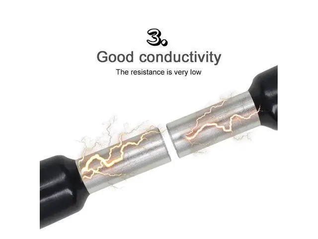 Alt view image 6 of 7 - First picture~Boxed tubular terminal various styles electrical wiring connector crimping insulated tube terminals set for 0.5mm²-10mm² wire(Brown 700Pcs box )