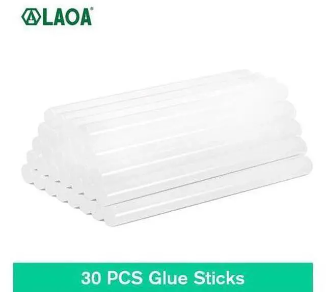 Main image of First picture~ 25W Hot Melt Glue Gun with 7MM Glue Sticks Mini Industrial Guns Thermo Electric Heat Gun Temperature Crafts Repair Tool DIY(EU Grey 30Pcs sticks 25W )