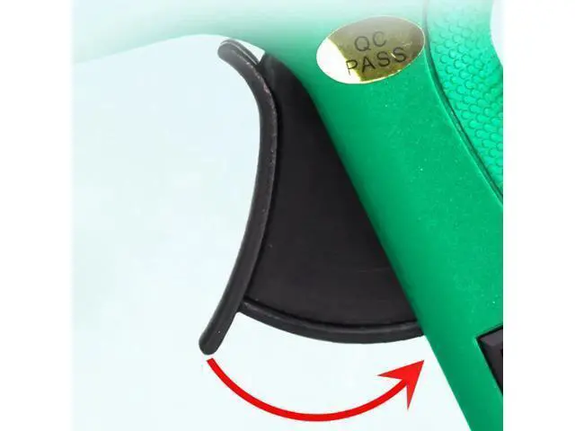 Alt view image 7 of 7 - First picture~ 25W Hot Melt Glue Gun with 7MM Glue Sticks Mini Industrial Guns Thermo Electric Heat Gun Temperature Crafts Repair Tool DIY(EU Red 25W glue gun 25W )