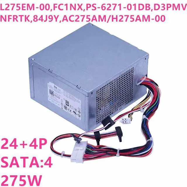 Alt view image 2 of 6 - PSU for 390 790 990 3010 9010 7010 275W Power Supply L275EM-00 084J9Y B275AM-00 AC275AM-00 H275AM-00
