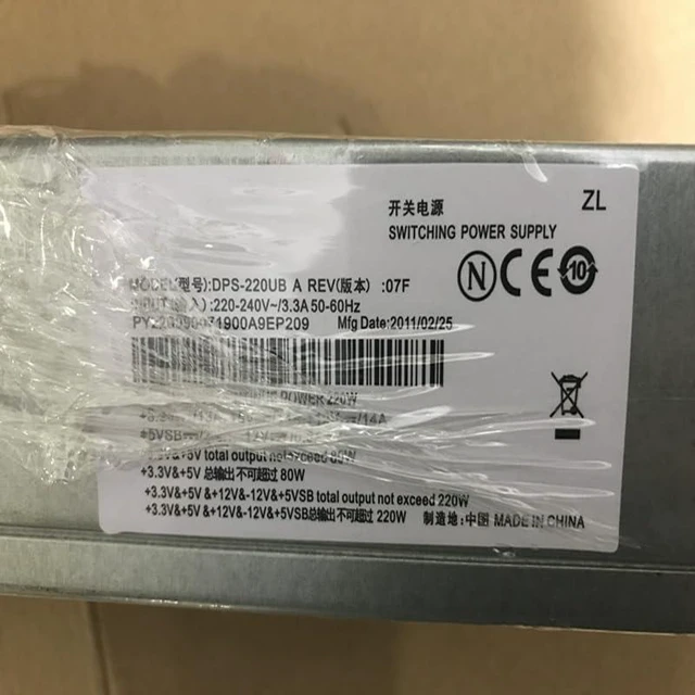 Alt view image 3 of 4 - PSU for D06S 660 V270S 3647 1600 220W Power Supply DPS-220UB A DPS-220UB 2A DPS-220UB 4A CPB09-D220R L220AS-00
