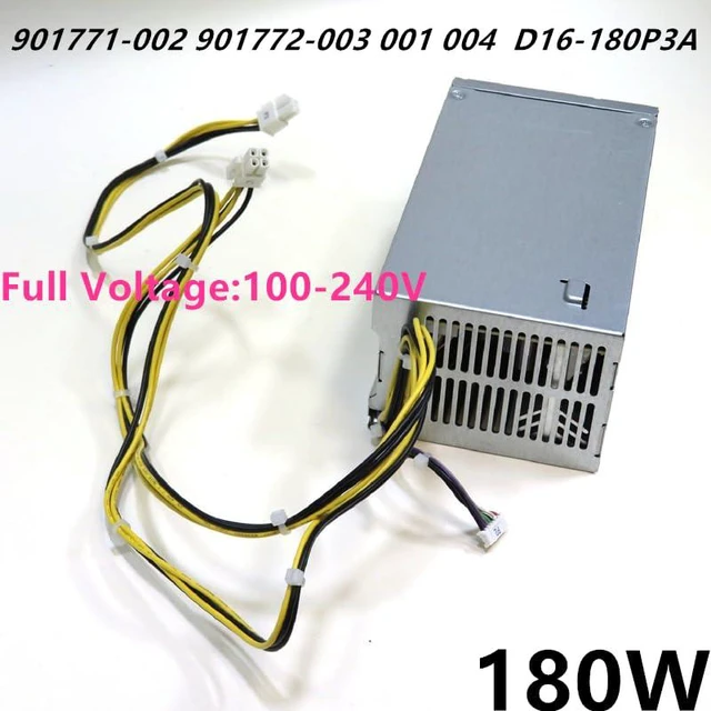 Alt view image 2 of 5 - D16-180P3A D16-180P2A PCK017 D19-180P1A PA-1181-6HK 901771-002 901772-003 Original New 180W Power Supply for H P 600 800 G3 G4 4Pin