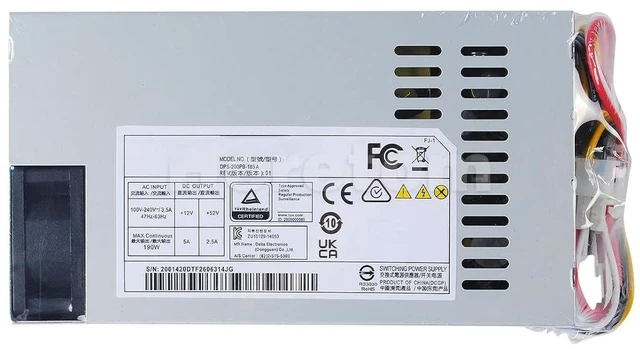 Main image of PSU for 7808N Poe Video Recorder 190W Power Supply DPS-200PB-185A KSA-180S2-A KSA-180S2 DPS-200PB-185 A