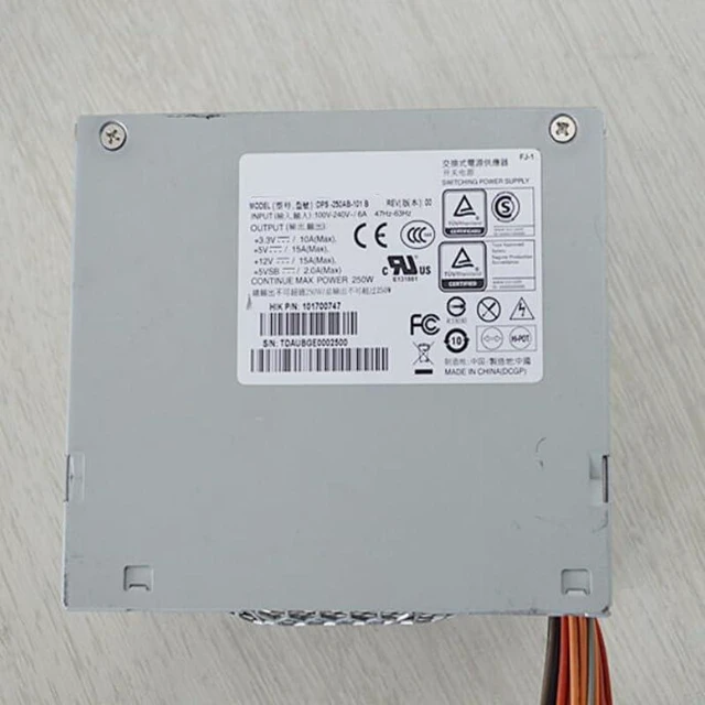 Alt view image 6 of 6 - PSU for DVR NVR 250W Power Supply DPS-250AB-101 B DPS-250AB-101B PSF250MP-60